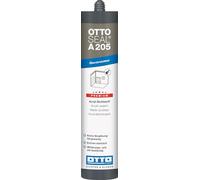 OTTOSEAL Mastic acrylique A 205 de qualité supérieure - Cartouche C01-310 ml - Blanc