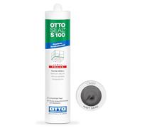 OTTOSEAL S 100 C8680 Cartouche de silicone sanitaire de qualité supérieure Gris mat 300 ml