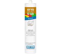 OTTOSEAL S 125 Silicone pour sols et sanitaires sans odeur C83 Chêne foncé 310 ml - Faible odeur - Sans moisissure - Idéal pour salle de bain, cuisine et salon, intérieur et extérieur