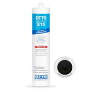 OTTOSEAL S 70 Premium Pierre naturelle Silicone 310 ml Cartouche C1300 Anthracite mat