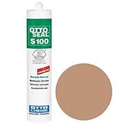 OttoSeal S100 Mastic silicone haut de gamme pour sanitaires Différentes couleurs disponibles 300 ml