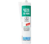 OttoSeal S100 Mastic silicone haut de gamme pour sanitaires Différentes couleurs disponibles 300 ml