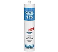OttoSeal S70 Silicone pierre naturelle de qualité supérieure - 310 ml - Couleur : C44 - Structure bleu clair