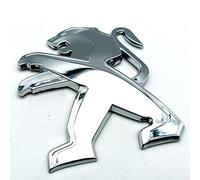 OTTSAN Auto Emblème Logo pour Peugeot Partner Tepee 2008-2018, Voiture Insigne Autocollant Avant Grille Capot Arrière Tronc Emblème Voiture Extérieurs Modification Accessoires,Rear-B