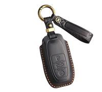 OTTSAN Coque de Clé de Voiture pour Audi TT 2007-2014 MK2, Étui à Clés Cuir Housse de Protection Voiture Coque pour Télécommande Voiture Accessoires,B-2
