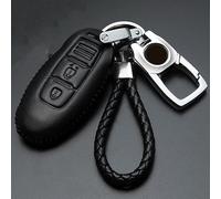 OTTSAN Coque de Clé de Voiture pour Nissan Juke 2019-2024, Étui à Clés Cuir Housse de Protection Voiture Coque pour Télécommande Voiture Accessoires,A-1