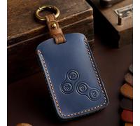 OTTSAN Coque de Clé de Voiture pour Renault Megane CC 2014-2016, Étui à Clés Cuir Housse de Protection Voiture Coque pour Télécommande Voiture Accessoires,C-2