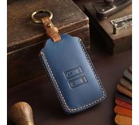 OTTSAN Coque de Clé de Voiture pour Renault Rafale 2024, Étui à Clés Cuir Housse de Protection Voiture Coque pour Télécommande Voiture Accessoires,A-2