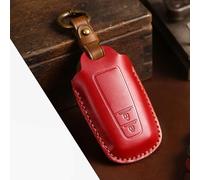OTTSAN Coque de Clé de Voiture pour Toyota Aygo X 2021-2024, Étui à Clés Cuir Housse de Protection Voiture Coque pour Télécommande Voiture Accessoires,B-4