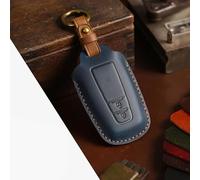 OTTSAN Coque de Clé de Voiture pour Toyota Aygo X 2021-2024, Étui à Clés Cuir Housse de Protection Voiture Coque pour Télécommande Voiture Accessoires,B-3