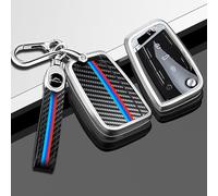 OTTSAN Coque de Clé de Voiture pour VW T-Roc Cabriolet 2019-2021, Étui à Clés Housse de Protection Voiture Coque pour Télécommande Voiture Accessoires,C