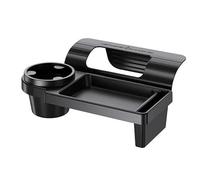 OTTSAN Organisateur Voiture pour Renault Twizy ZE, Organisateur Multifonctionnel avec Porte Boisson et Porte-Téléphone, Noir