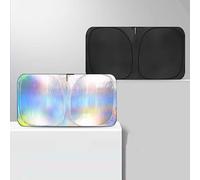 OTTSAN Pare Soleil Voiture Pare Brise pour MG Marvel R Mulan MG6 MG5 MG4 MG One MG3, Pare-Brise Pliable UV Protection Solaire, Pare-Soleil de Voiture Accessoires Voiture,135 * 65cm