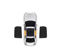 OTTSAN Pare-Soleil Voiture pour Peugeot 208 2012-2019, Chaussette Voiture Soleil Protection UV Protection Solaire Rideaux D'intimité Rideau Occultant Accessoires Auto,Rear 2pcs