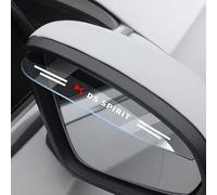 OTTSAN Rétroviseur Pare-Pluie de Voiture pour DS 3 4 5 6 7 9, Rétroviseurs Sourcils de Pluie Protection de Pluie de Rétroviseur Empêcher Rayé Non Déformé Accessoires de Voiture