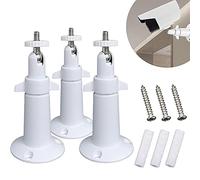 OTTYMO 3 Pcs Support Arlo en Métal+ ABS Support Mural de Caméras de Sécurité 360°Réglable Fixation Murale de Caméra Arlo Support Mural Caméra Surveillance pour Arlo Pro 2 Arlo Pro Arlo Go Arlo Light