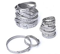 OTUAYAUTO Collier Soufflet Cardan, 16 Colliers de Fixation pour Soufflet de cardan