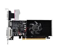 Otueidnsy 1 Pièce GT730 4G Carte Graphique Ventilateur Refroidissement Ordinateur de Bureau Bureau Carte Graphique Noir