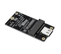 Otueidnsy 1 Pièce M2 NVME Boîtier D'Enclosure de Disque Dur Interposer Board Puce JMS583 Support 10Gbps 2230 2242 2260 SSD Noir