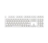 Otueidnsy 1 Set Pudding Clavier Boîte À Chapeau Clavier Mécanique Double Peau Lait Transparent Keycap Pbt Personnalisé Crème Gelée Clavier Cap (Blanc)