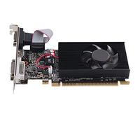Otueidnsy Carte Graphique Ultra- GT 610 1G 1GB 64Bit DDR3 810/500MHz PCI-E 1.1X16 Bureau Châssis PC Carte Graphique de