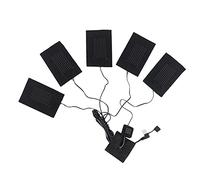 Otueidnsy Coussin Chauffant pour VêTements USB avec 3 Vitesses à TempéRature RéGlable Coussin Chauffant éLectrique pour Gilet Veste 5 en 1