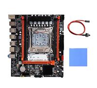Otueidnsy Kit Carte MèRe PC X99H+Pad Thermique+Câble de Commutation LGA2011-V3 DDR3X4 ECC Server RAM Slot M.2 NVME PCI-E 3.0 X16 SATA3.0