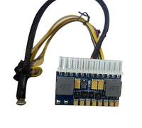 Otueidnsy Portable DC 12V 250W 24Pin ATX Connect avec Carte MèRe Mini ITX Alimentation Pcio PSU Module pour PC