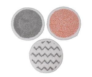 Otufan 6pcs Remplacement Nettoyeur Vapeur Mop Pads pour Shark Vapeur Mop S7000 S7001 T2 T21 U6002 Série Vapeur Gommage Tout en Un Vadrouille à Vapeur Pièces De Remplacement Tampons