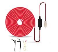 Otufan Kit De Bande Lumineuse LED Pour Coffre Avant Frunk Décoration D'éclairage LED 270CM 106 Pouces IP67 Étanche 12V-16V DC Remplacement Pour Tesla Model 3 Y 2021-2023(Lumière rouge)