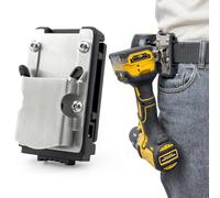 otuiaim Étui de perceuse pour ceinture - Porte-outils à clipser en acier inoxydable 304 robuste pour crochets, clips, outils, pour perceuse sans fil, impact, cloueuse, mètre ruban