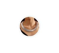 Otxas Colliers ras du cou en or pour femme - Collier ras du cou tendance simple en métal pour femme - Collier ras du cou ouvert rond - Bijoux dorés pour femme, Large, Métal, Pas de gemme