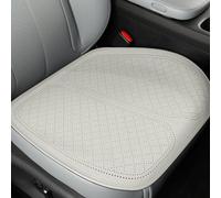 OTYKPXNV Coussin Siège Voiture pour Hyundai i20 Elite i30 Elantra i40 iX20, Coussins De SièGe Auto Chaise Protection Tapis Housse Confortable Antidérapant Accessoires,C/White
