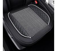OTYKPXNV Coussin Voiture Siege pour Citroen C3 aircross 2017-2025, Protection SièGe Avant Bord Enveloppant EntièRement Housse Antidérapante Rembourrée Accessoires,A/Black and White