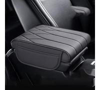OTYKPXNV Tapis D'Accoudoir De Voiture pour Jeep Avenger/EV/Hybride/4XE/4X4 2023 2024 2025, Housse Console Centrale D'accoudoir Coussin Protection avec Côté Sac Rangement,A/Gray