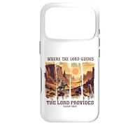 Où Dieu Guide, Le Seigneur Le fournit (Ésaïe 58, 11) Coque pour iPhone 17 Pro