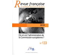 Où en est l'administration de la commission européenne ? - Collectif - Documentation Francaise - broché - Etude