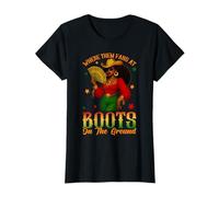 Où en sont Les Fans - Boots on The Ground Rodeo Lovers T-Shirt