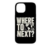 Où Ensuite ? Vacation Planner World Travel Humour Coque pour iPhone 14
