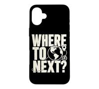 Où Ensuite ? Vacation Planner World Travel Humour Coque pour iPhone 16 Plus