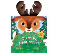 Où es-tu petit renne ? - Livre animé tout-carton avec des jambes marionnettes - À partir de 3 ans