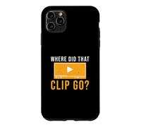 Où est-ce Que Clip est allé Montage de Films drôles pour Un éditeur vidéo Coque pour iPhone 11 Pro Max