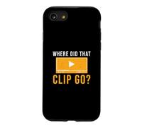 Où est-ce Que Clip est allé Montage de Films drôles pour Un éditeur vidéo Coque pour iPhone SE (2020) / 7/8