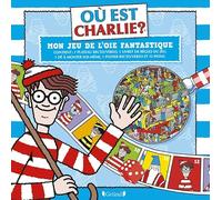 Où est Charlie ? - Mon jeu de l'oie fantastique - Pochette de jeu avec un plateau, un poster, un dé à monter, un livret et des pions.- À partir de 6 ans