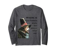Où est Guy Fawkes Quand Vous Avez Vraiment Besoin de Lui ? Manche Longue