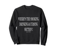 Où est la Section Fumer, Boire et maudire Sweatshirt