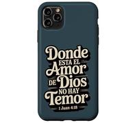 Où est l'amour de Dieu, il n'y a Pas de Peur - Jean 4:18 Coque pour iPhone 11 Pro Max