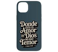 Où est l'amour de Dieu, il n'y a Pas de Peur - Jean 4:18 Coque pour iPhone 14 Plus