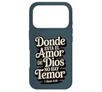 Où est l'amour de Dieu, il n'y a Pas de Peur - Jean 4:18 Coque pour iPhone 17 Pro