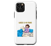 Où est Mon téléphone drôle Morning Chaos Design Coque pour iPhone 11 Pro